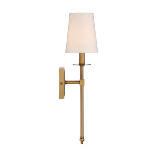 Monroe 1-Light Wall Sconce in Warm Brass
