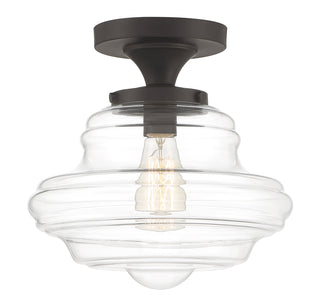 1-Light Ceiling Light in Oil Rubbed Bronze