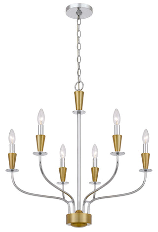 60W X 4 Weston Metal Chandelier