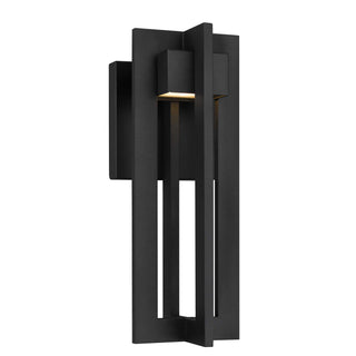4 Bar Wall Sconce  Sand Black