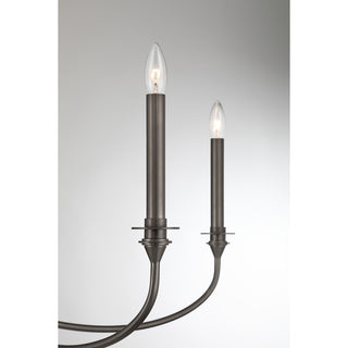 Coventry 6-Light Chandelier in Mediterranean Bronze