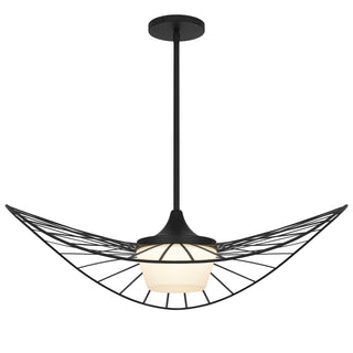 New Wave Pendant  Sand Black
