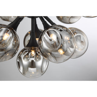 Matisse 16-Light Chandelier in Matte Black
