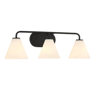 Blair 3-Light Bathroom Vanity Light in Matte Black