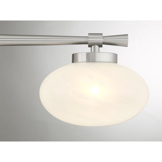 Barrow 3-Light Bathroom Vanity Light in Satin Nickel