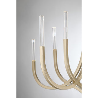 Bradford 8-Light Chandelier in Noble Brass