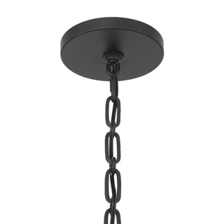 Allston 8-Light Chandelier in Matte Black
