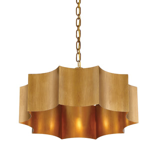 Shelby 3-Light Pendant in Gold Patina