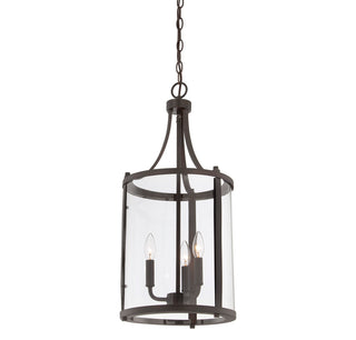 Penrose 3-Light Pendant in English Bronze