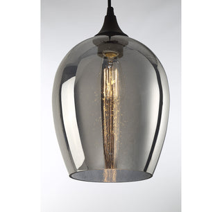 1-Light Mini Pendant in Oil Rubbed Bronze
