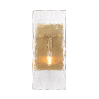 Genry 1-Light Wall Sconce in Warm Brass