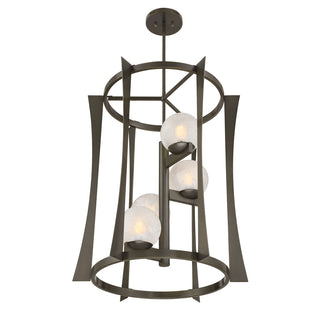 Darien 4-Light Pendant in Mediterranean Bronze