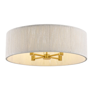 Maynard 4-Light Ceiling Light in Warm Brass