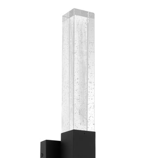 Folio Wall Sconce in Sand Black Finish