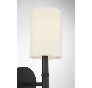 Fremont 1-Light Wall Sconce in Matte Black