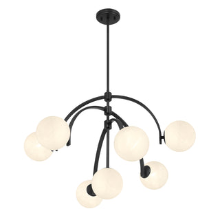 Marias 7-Light Chandelier in Matte Black