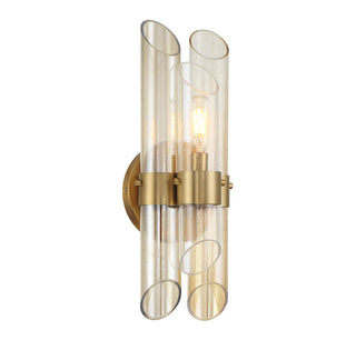 Biltmore 1-Light Wall Sconce in Warm Brass