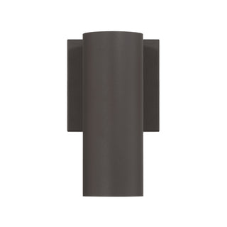 Kelley 1-Light LED 5CCT Cylinder Exterior Light in Bronze