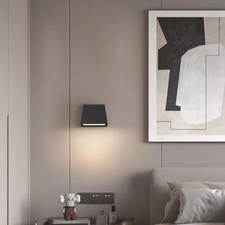 Fillet Wall Sconce  in Sand Black Finish