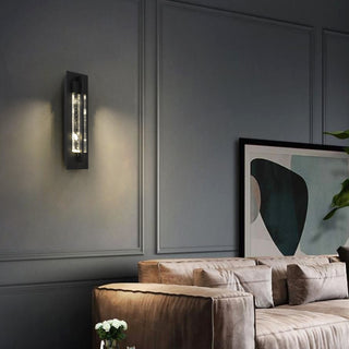 Rivera Wall Sconce  Sand Black