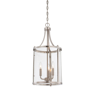 Penrose 3-Light Pendant in Satin Nickel