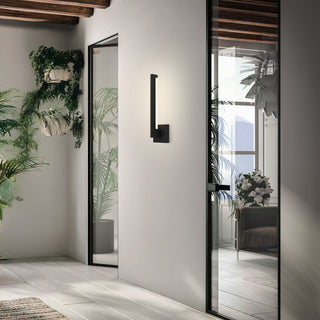 Lana Wall Sconce  Sand Black