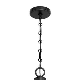 Minette 6-Light Chandelier in Matte Black