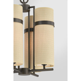 Weston 4-Light Chandelier in Mediterranean Bronze by Dann Foley
