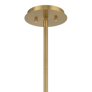 Farrell 6-Light Chandelier in Warm Brass by Dann Foley