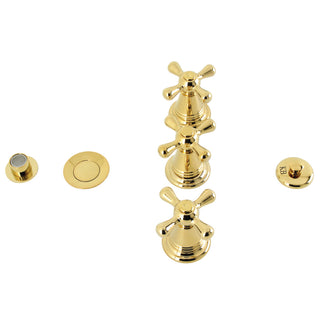 Victorian Bidet Faucet in Polished Brass