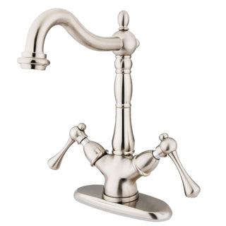Heritage Vessel Faucet in Brushed Nickel