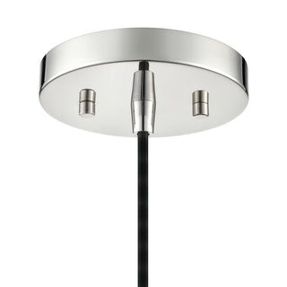 Khrisa 10" Wide 1-Light Pendant - Polished Nickel