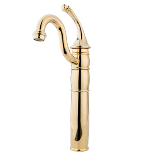 Georgian Vessel Faucet in Polished Brass