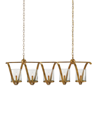 Maximus Medium Gold Chandelier