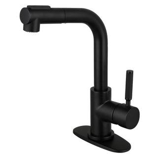 Kaiser Bar Prep Faucet in Matte Black