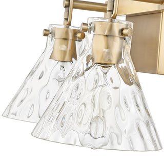 Barlon 2-Light Vanity Vintage Brass