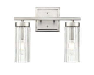 Iversen 12.5" Wide 2-Light Vanity - Brushed Nickel