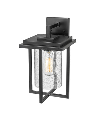 Adair 1-Light Outdoor Wall Sconce Powder Coated Black