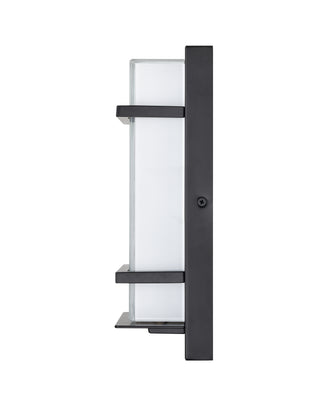Outdoor Wall Sconce LED Powder Coated Black