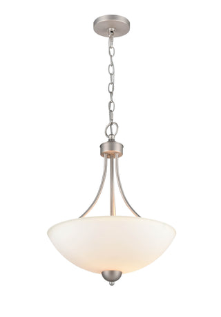 Ivey Lake 2-Light Pendant light Satin Nickel