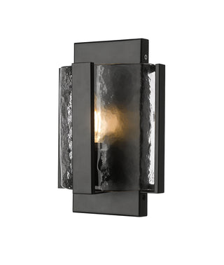 Rezi 9.5" High 1-Light Wall Sconce - Matte Black