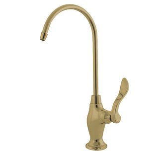 NuWave French Water Filtration Faucet in Polished Brass
