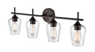 Ashford 4-Light Vanity - Rubbed Bronze