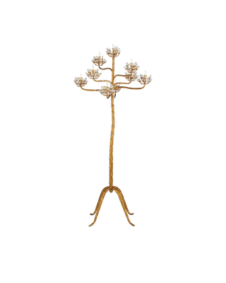 Agave Americana Gold Floor Lamp