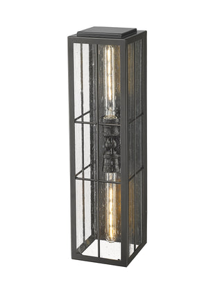 Jaxson 2-Light Outdoor Wall Sconce Powder Coated Black