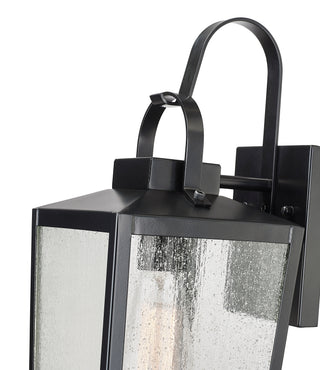 Devens 1-Light Outdoor Wall Sconce Powder Coated Black