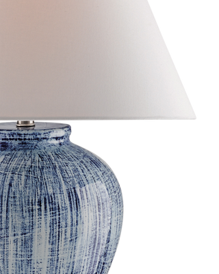 Malaprop Blue Table Lamp