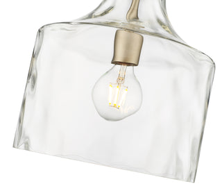 Santorini 1-Light Pendant Light Modern Gold