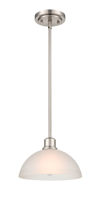 Amberle 1-Light Pendant light Brushed Nickel