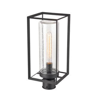 Wheatland 1-Light Outdoor Post Lantern Powder Coated Black